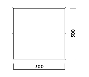 Easy Camp Norddal Tarp 3 x 3 m